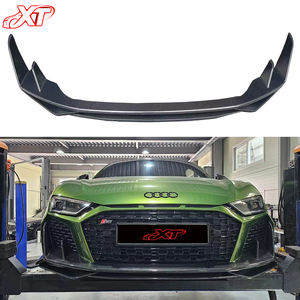 Lèvre avant de Style CAP en Fiber de carbone de haute qualité pour <span class=keywords><strong>Audi</strong></span> <span class=keywords><strong>R8</strong></span> 21-24 kit de carrosserie de menton de pare-chocs avant - Product Image 1