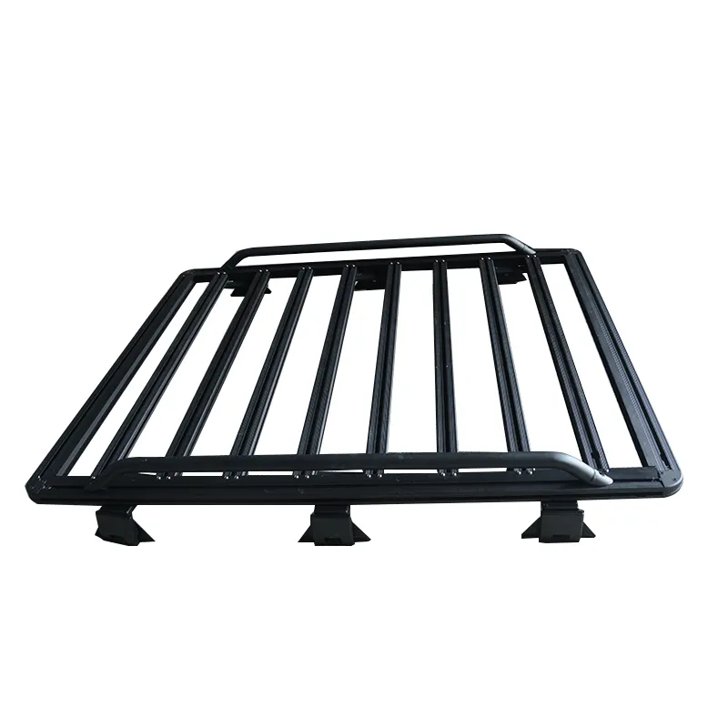 Tetto in alluminio rack per jeep wrangler jl fuori strada auto ricambi auto 4x4 cargo carrier