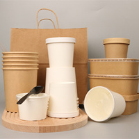 Boîte de papier à emporter d'emballage pliable écologique personnalisé de haute qualité pour pizza de restauration rapide