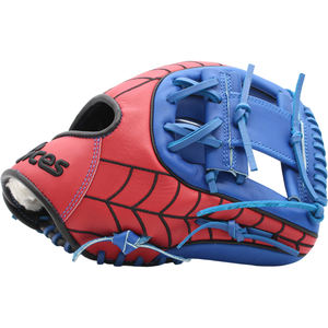 Gants de baseball et de softball Spider-Man personnalisables à <span class=keywords><strong>prix</strong></span> de gros, pour droitiers, en cuir véritable de haute qualité - Product Image 4