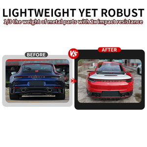 Alerón Trasero de Fibra de Carbono de Alta Calidad, Estilo SD, para Porsche 911 992 - Product Image 4