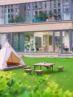 Ventana Moderna de Oficina de Aleación de Aluminio con Triple Vidrio Aislante para Entornos de Trabajo y Villas, Diseño Antipolvo