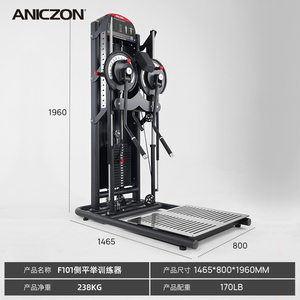 Đứng đa chuyến bay nâng tích hợp cánh tay hàng bên nâng máy tập thể dục - Product Image 4