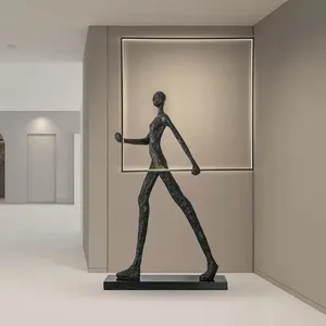 Escultura Figurativa de Resina para Vestíbulo de Hotel, Decoración de Piso para Oficina de Ventas, Sala de Exhibición, Vitrina, Arte Abstracto para Estudio - Product Image 2