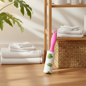 Mini <span class=keywords><strong>Rullo</strong></span> Adesivo Portatile per Rimozione Pelucchi, <span class=keywords><strong>Lavabile</strong></span>, Ecologico, Formato da Viaggio - Product Image 1