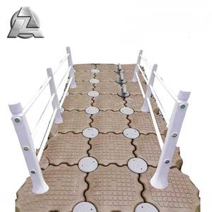 Bacino galleggiante dei blocchi del pontone di galleggiamento del motoscafo variopinto di plastica dell'hdpe marino - Product Image 5