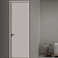 Portes intérieures de luxe en PVC et MDF, insonorisation, sur mesure, accessoires complets, solutions d'entrée pour chambre, garantie 1 an