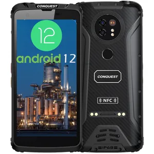 IP68 waterproof Global Version unlocked 4G Phone Android 12 Rugged Smartphone 8000mAh Poc walkie talkie PTT NFC