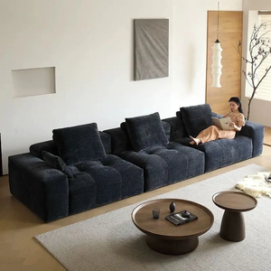 Lancement de Nouveaux Produits 2026 Alibaba – Canapé Gonflable en L Rempli d'Éponge avec Chaise Longue Droite, Sans Demande de Quantité Minimale (MOQ), Idéal pour Appartements et Villas - Product Image 3