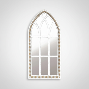 <span class=keywords><strong>Espejo</strong></span> <span class=keywords><strong>Rectangular</strong></span> Colgante de Pared con Marco Metálico Negro y Blanco Roble, con Estante de Almacenamiento, para Puerta Corredera <span class=keywords><strong>Industrial</strong></span> - Product Image 4