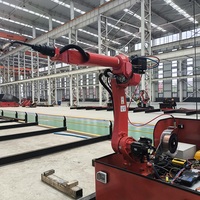 Carro Robótico de Soldadura Móvil Inteligente, Sin Necesidad de Programación, Brazo Automático de 6 Ejes para Tareas Versátiles de Trabajo en Metal