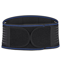 Ceinture de soutien lombaire respirante en fibre de polyester pour hommes et femmes, idéale pour le sport et les exercices, soulage les douleurs du bas du dos, été et printemps