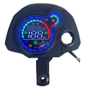डिजिटल मीटर मोटरसाइकिल माइलेज डिजिटल स्पीडोमीटर नीत मीटर ओडोमीटर वोल्टेज तेल स्तर नवी 110 के लिए गेज - Product Image 1