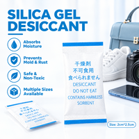 Granulés déshydratants en gel de silice Liyou, absorbeur d'humidité, pureté 98% SiO2, pour emballages, conteneurs, électronique, vêtements, qualité alimentaire