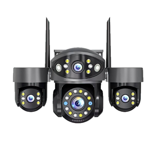 Caméra de sécurité PTZ avec capteur CMOS 15MP, vision nocturne, étanche IP66, sans fil, Wi-Fi, pour extérieur, avec fonction Pan Tilt - Product Image 1