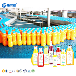 Industri otomatis multi-fungsi jus buah minuman lembut garis produksi aprikot Apple tas kaca aseptik pengisi minyak bubuk - Product Image 1