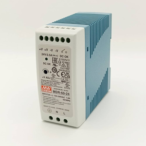 MDR-60-24 แหล่งจ่ายไฟแบบสวิตชิ่ง 60W 24V ตัวแปลงไฟ AC DC แบบราง DIN สำหรับตู้ควบคุม - Product Image 1