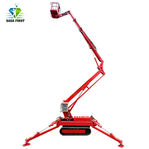Plataforma Elevadora Móvil Todoterreno con Brazo Telescópico para Trabajos en Altura, Elevador de Personal para Sitios de Operación al Aire Libre - Product Image 3