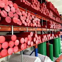 Usine de fabrication de tiges en POM, vente en gros, diamètre 6 mm-300 mm, tige en plastique POM solide ronde, barre en acier, bâton en acétal Delrin, pôle en polyoxyméthylène