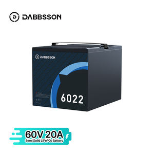 بطارية ليثيوم أيون دابسون 60 فولت 72 فولت 20 أمبير 30 أمبير 40 أمبير، شاحن بطارية ليثيوم فوسفات الحديد 60 فولت 20 أمبير للدراجات النارية الكهربائية ثنائية/ثلاثية العجلات - Product Image 1