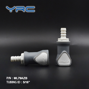 Conector rápido de plástico YRC 5/16 Envoltura de pegamento TPE Asiento de montaje sin panel - Product Image 5