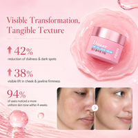 Crème au collagène rose PDRN Disaar 50g, glutathion, soin éclaircissant anti-âge, élimination des taches brunes, crème blanchissante pour le visage, crème pour peau de verre