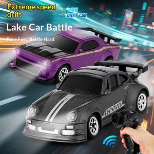 Mini voiture de course RC de drift, échelle 1:64, électrique, en plastique, voiture de poche de bureau, jouet pour enfants, cadeau pour garçons, transfrontalier - Product Image 1