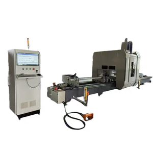 Centre d'usinage CNC à quatre axes pour profilés UPVC/Aluminium avec moteur PLC et roulement pour équipement de portes et fenêtres - Product Image 1
