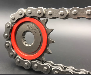 Pignon de chaîne à rouleaux pour moto <span class=keywords><strong>Benali</strong></span> BJ600/300/500/800, acier, 10-60 dents, alésage de 10 mm, diamètre extérieur de 50 mm, norme ANSI ISO - Product Image 2