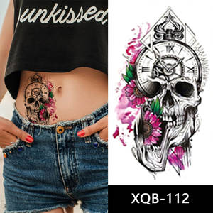 XQB101-200 grand demi-<span class=keywords><strong>bras</strong></span> aquarelle <span class=keywords><strong>bras</strong></span> jambe taille temporaire tatouage autocollants petits animaux tatouage autocollants pour hommes et femmes - Product Image 3