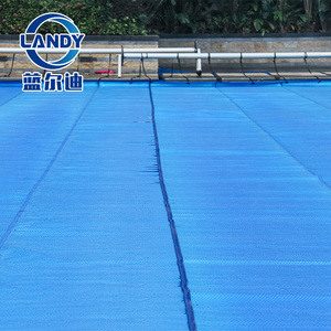 Couverture de <span class=keywords><strong>piscine</strong></span> d'hiver en matériau LDPE, anti-poussière, réduction de l'évaporation de l'eau, couverture solaire pour piscines hors sol - Product Image 5