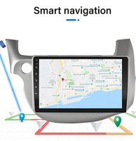 Autoradio pour FIT JAZZ 2007-2013, navigation GPS, Carplay, Android Auto, écran tactile, écran partagé, DSP, lecteur multimédia de voiture