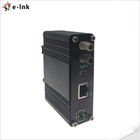 Mini Industrieller 10BASE-T zu 10BASE-FL Ethernet-Medienkonverter