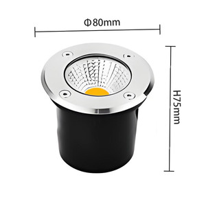 Lumière de jardin extérieure imperméable, lumière encastrée dans le sol, lampe LED souterraine - Product Image 2