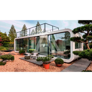 20피트 40피트 이동식 모듈형 간편 이동 맞춤형 조립식 현대식 이동식 애플 캐빈 하우스 판매용 조립식 휴대용 사무실 포드 - Product Image 4