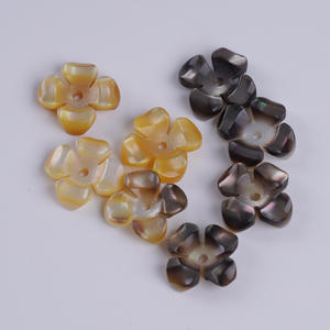 ไข่มุกน้ำจืดธรรมชาติขนาด 6-10 มม. พร้อมรู 28/8 รู ชุบสีเทา สำหรับทำสร้อยคอแบบ DIY ทำมือ - Product Image 2