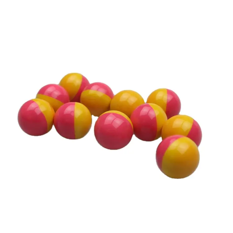 Großhandel Feld 3400mg 0,68 Zoll PEG Paintballs für Pulver farbe Ball Marker