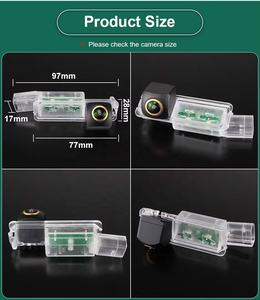 Cámara de Visión Trasera para Vehículos AHD 1920x1080P con Lente Ojo de Pescado para VW Golf Passat Seat Ibiza MK3/MK4/MK5 <span class=keywords><strong>Toledo</strong></span> Altea XL Leon - Product Image 3