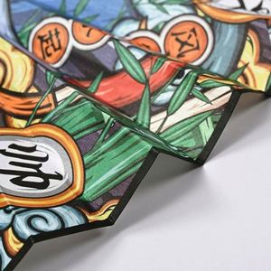 Double-Sided Waterproof Polyester Folk Art Fan Fast Shipping Halloween Chinese New Year for Corporate <b>Gifts</b> & Mementos - Product Image 5