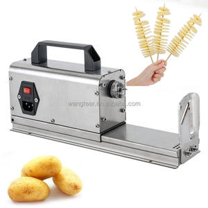 Heißer Verkauf: Kommerzieller elektrischer Gemüseschneider – Tornado-Spiralschneider aus Edelstahl für Twister-Chips und Kartoffelspiralen - Product Image 1