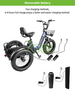7GO Offshore Warehouse-<span class=keywords><strong>Bicicleta</strong></span> eléctrica <span class=keywords><strong>plegable</strong></span> <span class=keywords><strong>de</strong></span> <span class=keywords><strong>tres</strong></span> <span class=keywords><strong>ruedas</strong></span> para adultos, <span class=keywords><strong>bicicleta</strong></span> <span class=keywords><strong>de</strong></span> <span class=keywords><strong>tres</strong></span> <span class=keywords><strong>ruedas</strong></span> abierta para transporte <span class=keywords><strong>de</strong></span> carga urbana - Product Image 4
