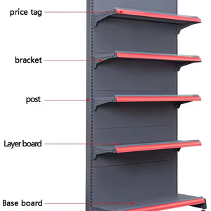 رفوف جوندولا تجارية بالجملة للسوبر ماركت ومتاجر البقالة - Product Image 5