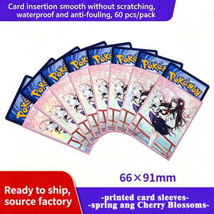 Protège-cartes mats de taille standard compatibles avec Pokémon, One Piece et <span class=keywords><strong>Magic</strong></span> <span class=keywords><strong>the</strong></span> <span class=keywords><strong>Gathering</strong></span> <span class=keywords><strong>Dragon</strong></span> Shield - Product Image 4