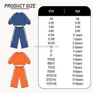 Set di <span class=keywords><strong>felpe</strong></span> e pantaloni di spugna francese Patchwork con fiocco per bambine autunnali Set due pezzi - Product Image 4