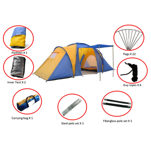 Tente Dôme Extensible Double Couche Professionnelle Imperméable pour Activités Familiales en Plein Air – Nouveauté 2026 – Vente Flash 100804 - Product Image 1