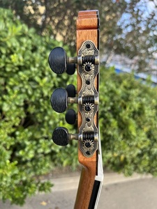 <span class=keywords><strong>Guitarra</strong></span> clásica española de madera de Santos con tapa sólida de la marca Aiersi hecha a mano en China con cedro canadiense sólido importado - Product Image 6