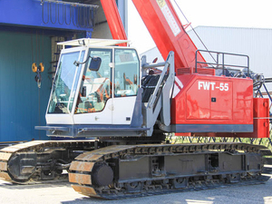 Machinerie de levage, grue sur chenilles de 55 tonnes FWT-55 avec les meilleurs services et un prix avantageux - Product Image 5