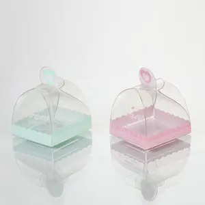 Mini MOQ Clear Plastic PVC Packaging Boxes High Transparent PET Packaging Box Protection