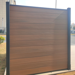 Pannelli <span class=keywords><strong>per</strong></span> Recinzione Orizzontale <span class=keywords><strong>in</strong></span> <span class=keywords><strong>Legno</strong></span> e Plastica, Design Moderno <span class=keywords><strong>per</strong></span> Giardino Esterno - Product Image 1