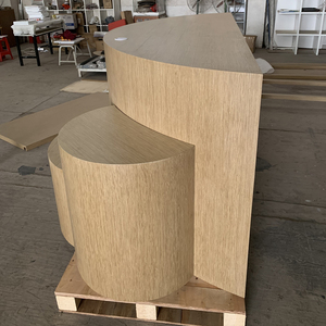 ชั้นวางแสดงเสื้อผ้าของผู้หญิงที่ออกแบบโต๊ะสำหรับร้านขายเสื้อผ้า - Product Image 4